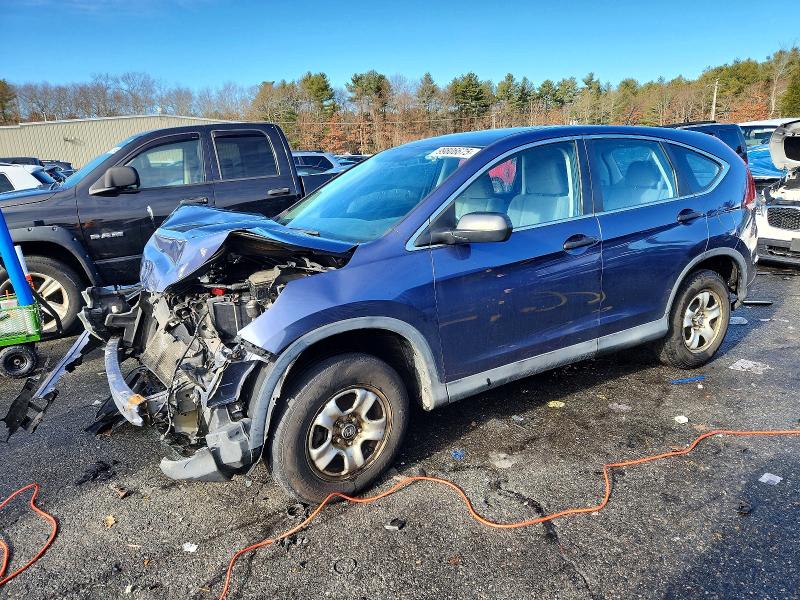 HONDA CR-V LX 2013 with VIN 2HKRM4H34DH620778 - Photo from auction