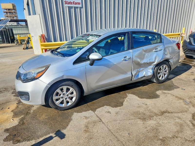 KIA RIO LX 2015 with VIN KNADM4A36F6527081 - Photo from auction