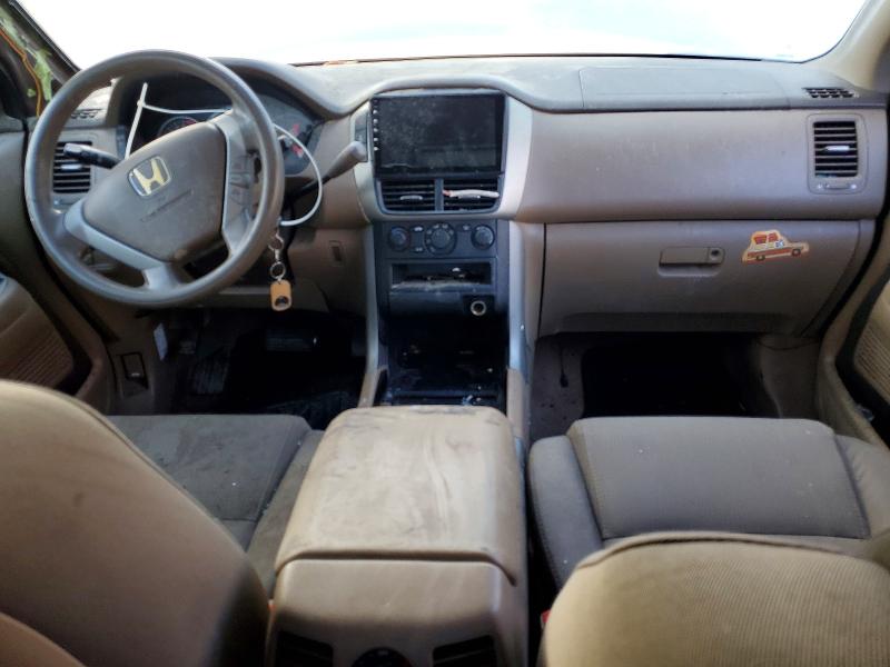 Photo 8 from auction – 2007 HONDA PILOT LX with VIN 5FNYF18137B000901