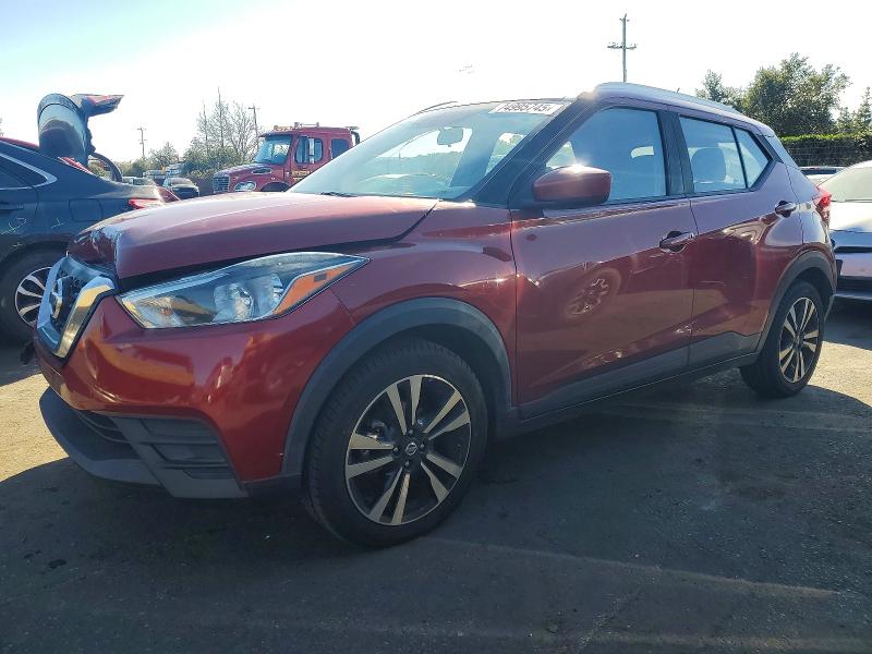 NISSAN KICKS S 2019 with VIN 3N1CP5CU2KL545579 - Photo from auction