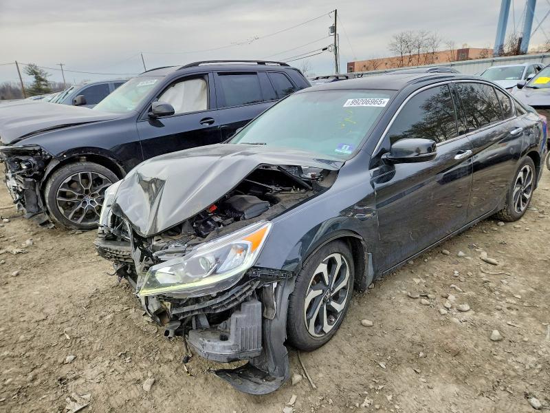 HONDA ACCORD EXL 2016 with VIN 1HGCR3F89GA034672 - Photo from auction