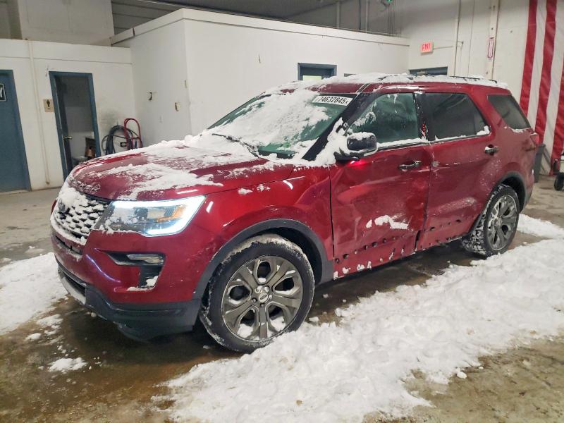 FORD EXPLORER 2018 with VIN 1FM5K8GT6JGB64033 - Photo from auction