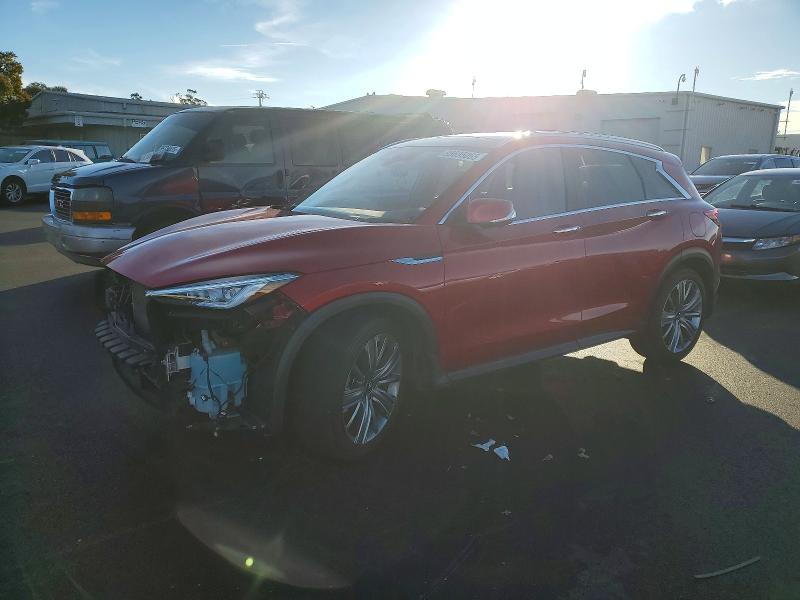 INFINITI QX50 SENSO 2022 with VIN 3PCAJ5EA0NF120972 - Photo from auction