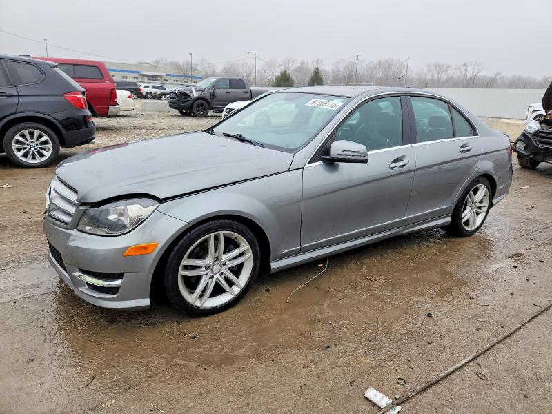 MERCEDES-BENZ C 2013 with VIN WDDGF4HB3DA786053 - Photo from auction