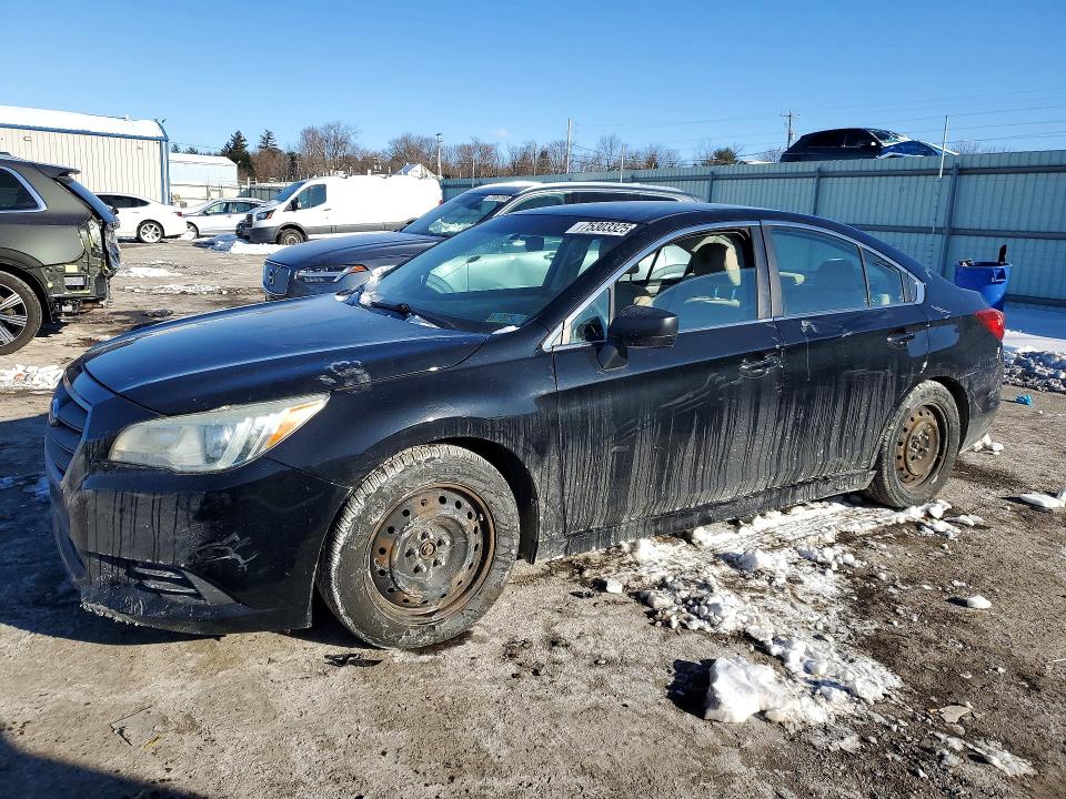 SUBARU LEGACY 2.5 2015 with VIN 4S3BNAA60F3029900 - Photo from auction
