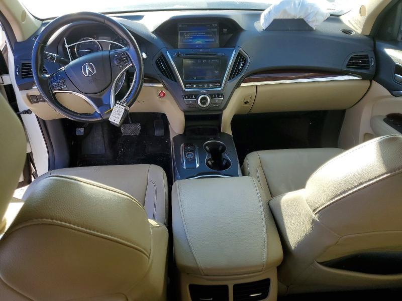 Photo 8 from auction – 2016 ACURA MDX TECHNO with VIN 5FRYD4H47GB055688