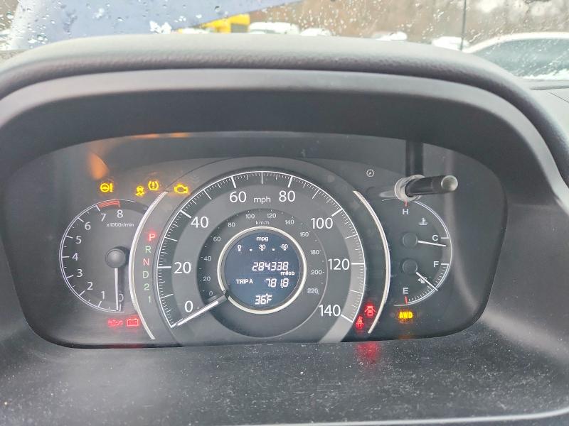 Photo 9 from auction – 2014 HONDA CR-V LX with VIN 2HKRM4H36EH611078