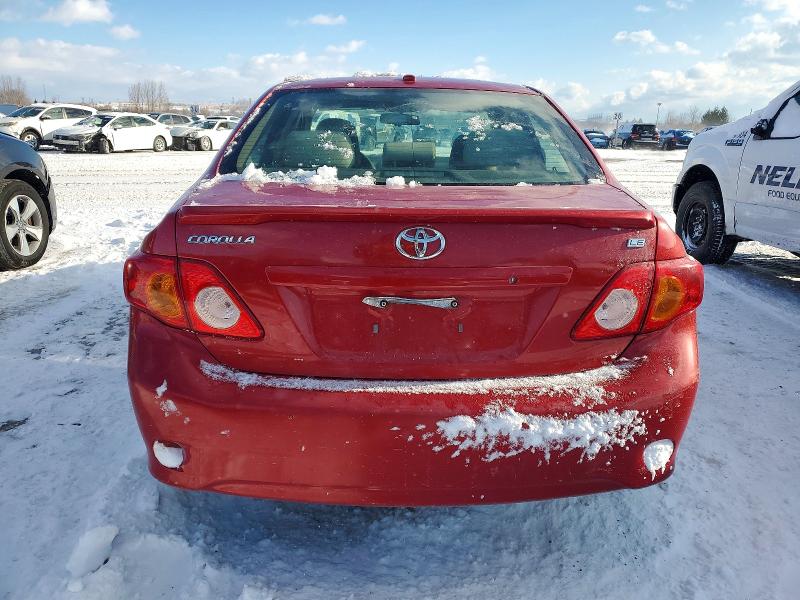 Photo 6 from auction – 2009 TOYOTA COROLLA with VIN 2T1BU40EX9C015219