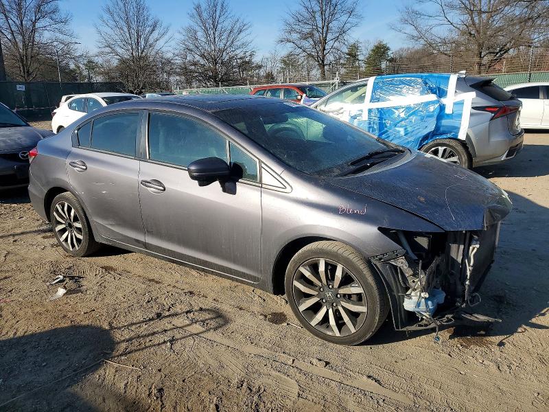 Photo 4 from auction – 2015 HONDA CIVIC EXL with VIN 19XFB2F91FE216154