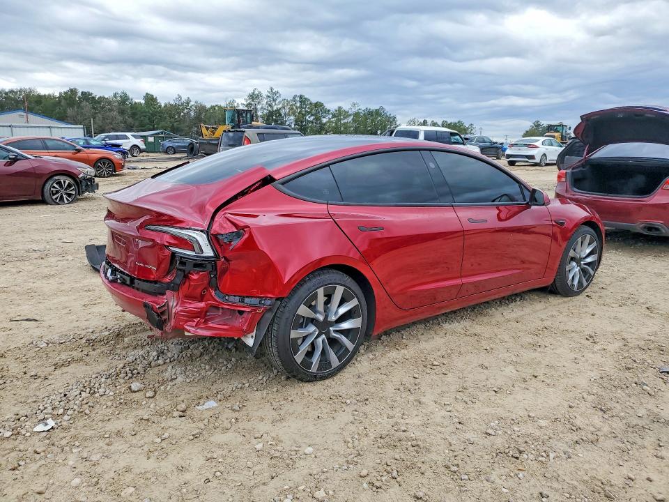 Photo 3 from auction – 2025 TESLA MODEL 3 with VIN 5YJ3E1EB9SF952143