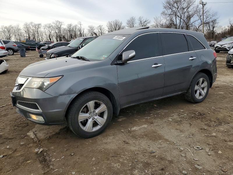 ACURA MDX 2011 with VIN 2HNYD2H25BH523810 - Photo from auction