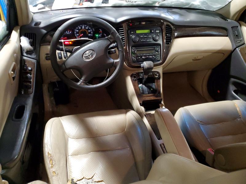 Photo 8 from auction – 2002 TOYOTA HIGHLANDER with VIN JTEGF21A920068960