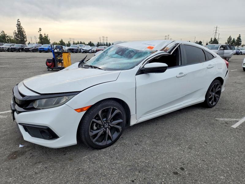 Photo 1 from auction – 2019 HONDA CIVIC SPOR with VIN 19XFC2E87KE022325