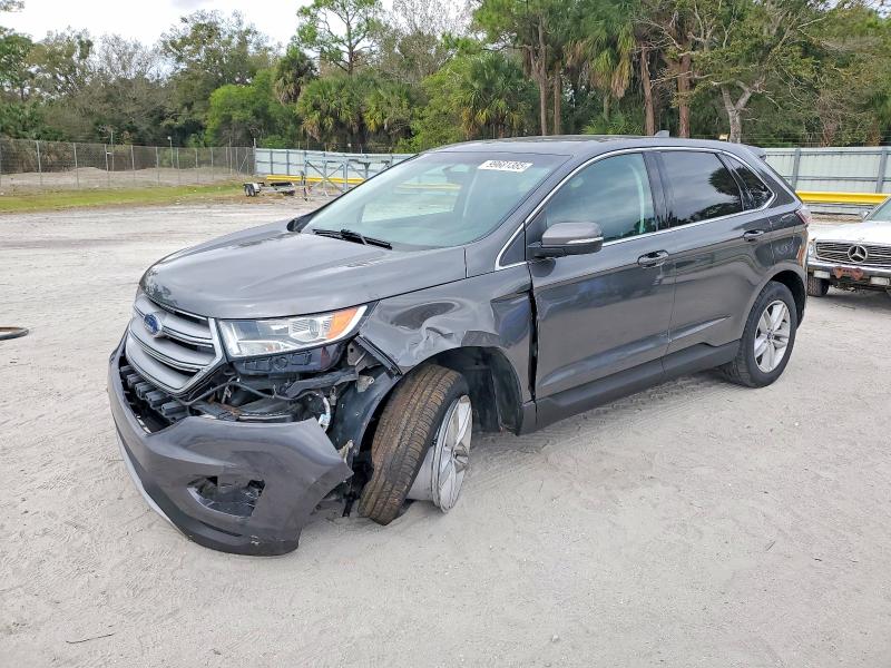 FORD EDGE SEL 2017 with VIN 2FMPK4J96HBC66898 - Photo from auction