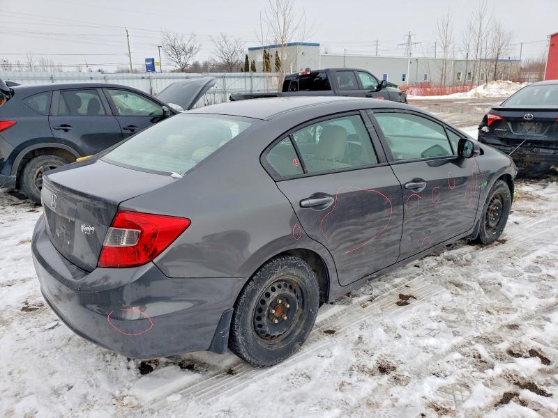 Photo 3 from auction – 2012 HONDA CIVIC LX with VIN 2HGFB2F41CH053883