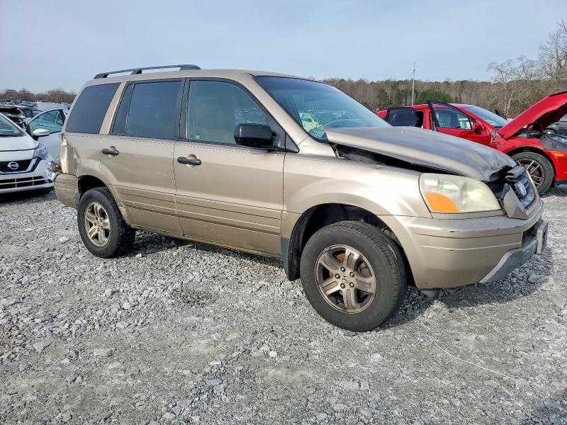 Photo 4 from auction – 2003 HONDA PILOT EX with VIN 2HKYF18463H575595