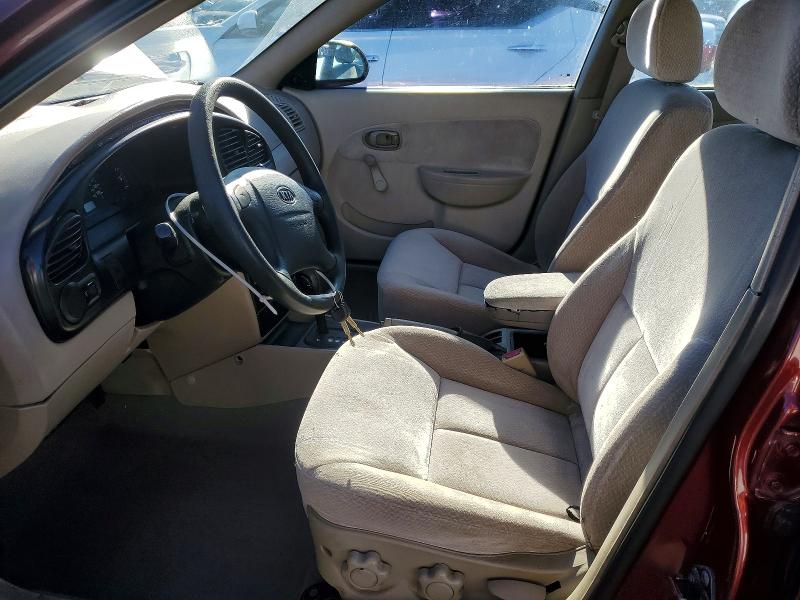 Photo 7 from auction – 2003 KIA SPECTRA with VIN KNAFB121735244801
