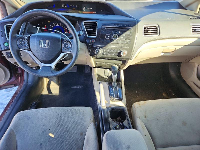 Photo 8 from auction – 2013 HONDA CIVIC LX with VIN 19XFB2F56DE008006