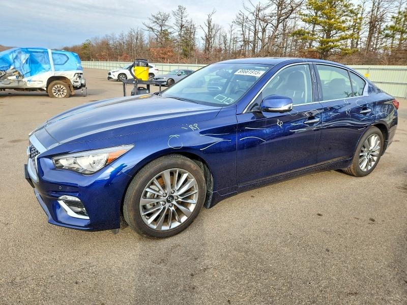 INFINITI Q50 2024 with VIN JN1EV7BR8RM630658 - Photo from auction