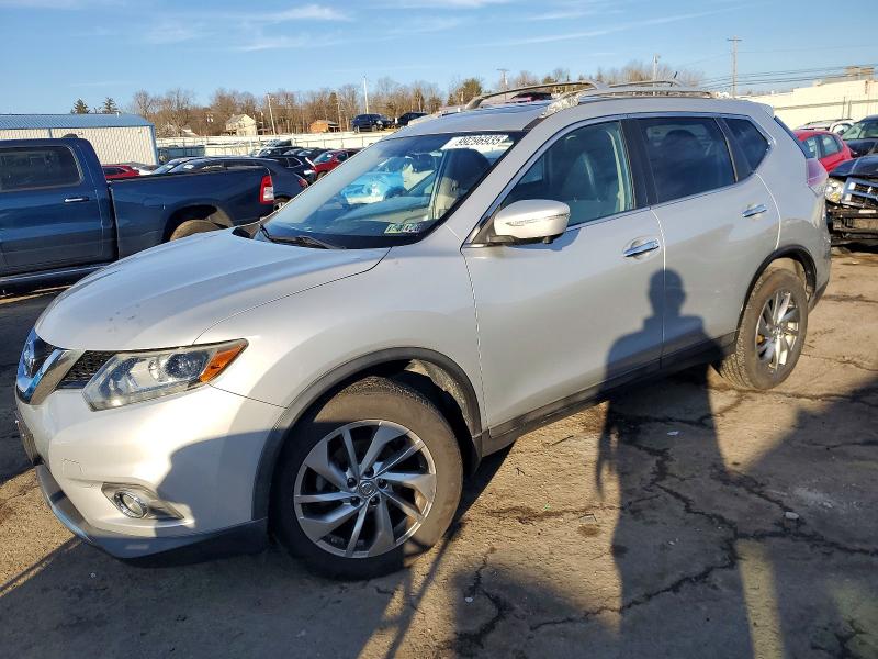 NISSAN ROGUE S 2015 with VIN 5N1AT2MVXFC769587 - Photo from auction