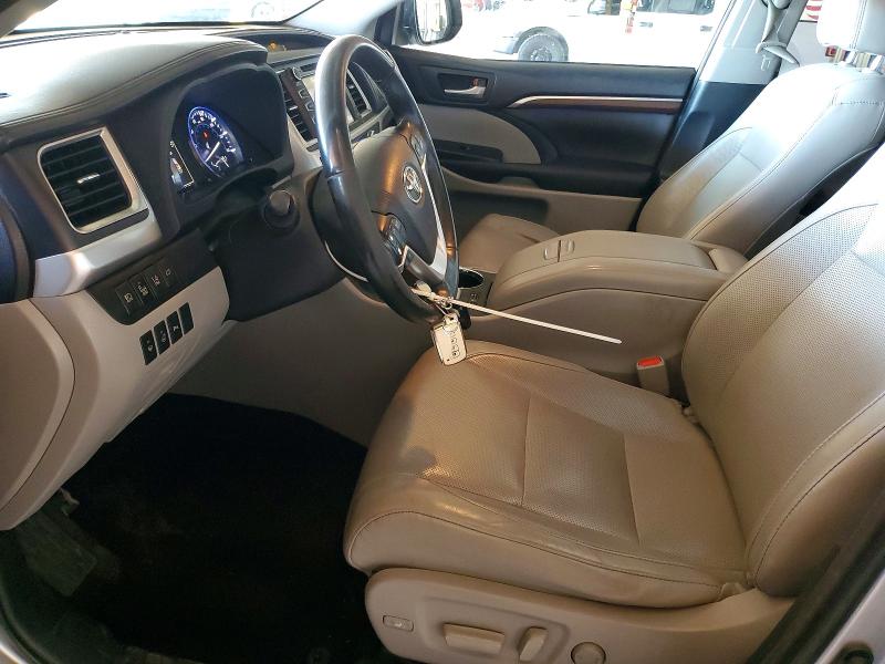 Photo 7 from auction – 2015 TOYOTA HIGHLANDER with VIN 5TDDKRFH7FS202238
