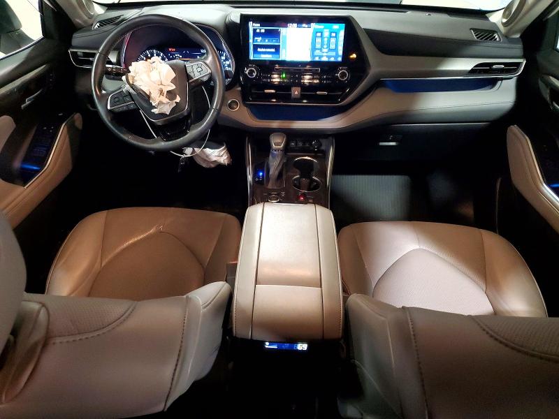 Photo 8 from auction – 2021 TOYOTA HIGHLANDER with VIN 5TDDZRBH4MS137878
