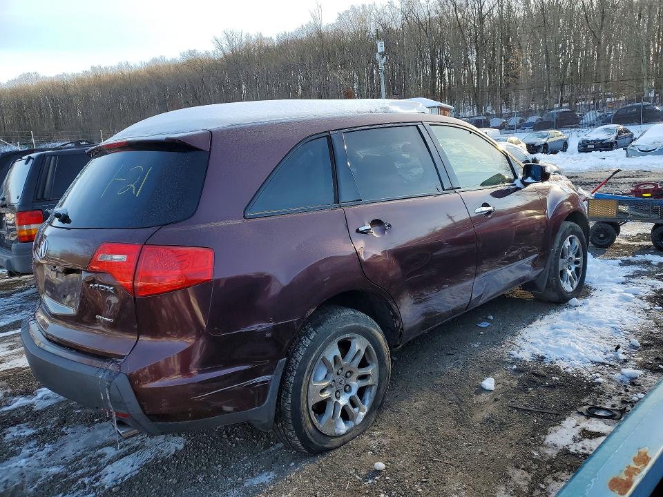Photo 3 from auction – 2008 ACURA MDX TECHNO with VIN 2HNYD28688H548373