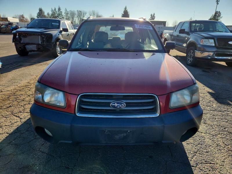 Foto 5 de la subasta – 2005 SUBARU FORESTER 2 con VIN JF1SG63625H720325