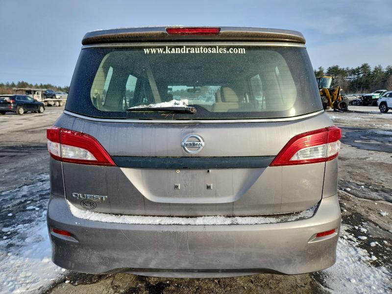 Photo 6 from auction – 2013 NISSAN QUEST S with VIN JN8AE2KP6D9064173