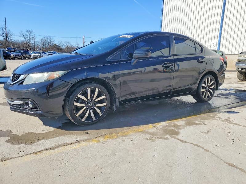 HONDA CIVIC EXL 2015 with VIN 2HGFB2F93FH500455 - Photo from auction