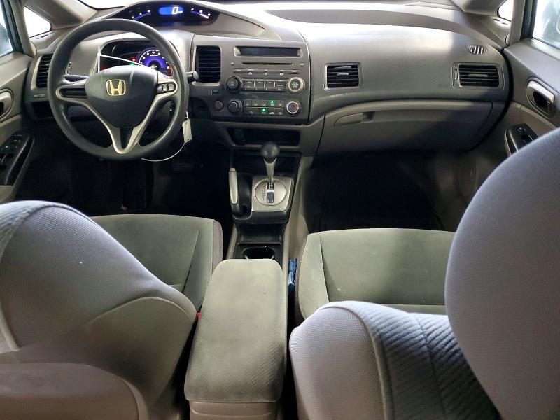 Photo 8 from auction – 2009 HONDA CIVIC LX with VIN 19XFA16509E011617