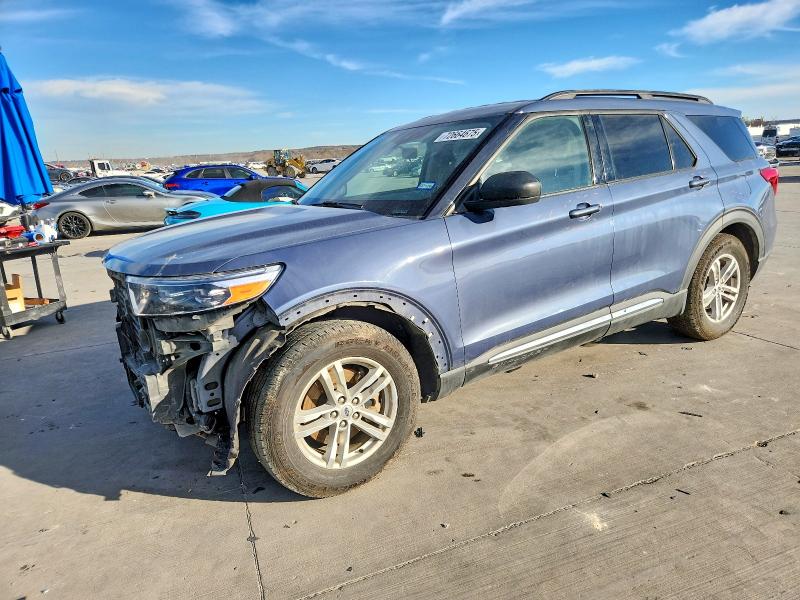 FORD EXPLORER X 2021 with VIN 1FMSK7DH7MGB88293 - Photo from auction
