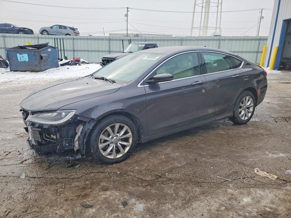 CHRYSLER 200 C 2015 with VIN 1C3CCCCG9FN519661 - Photo from auction