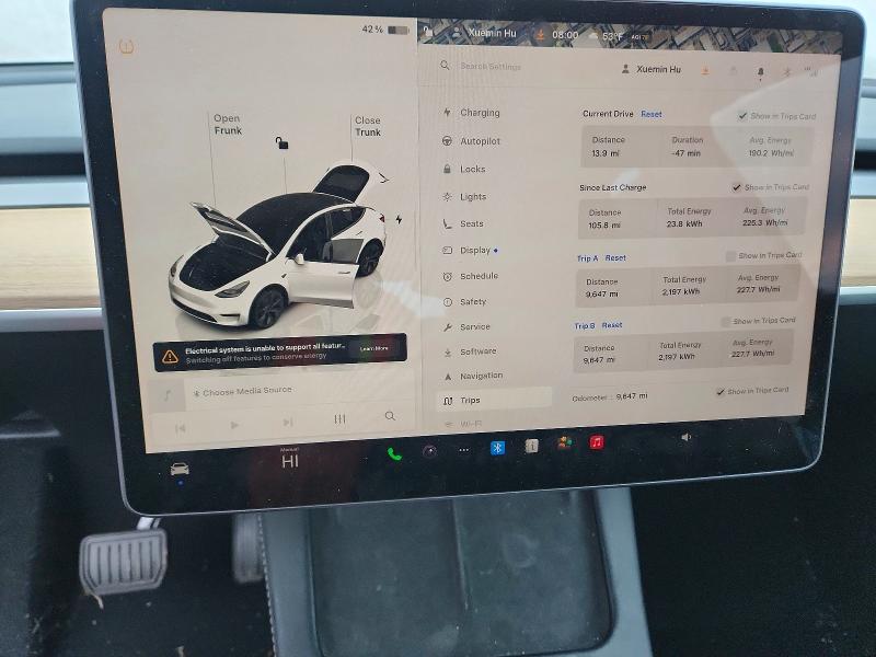 Foto 9 de la subasta – 2024 TESLA MODEL Y con VIN 7SAYGDED2RA324793