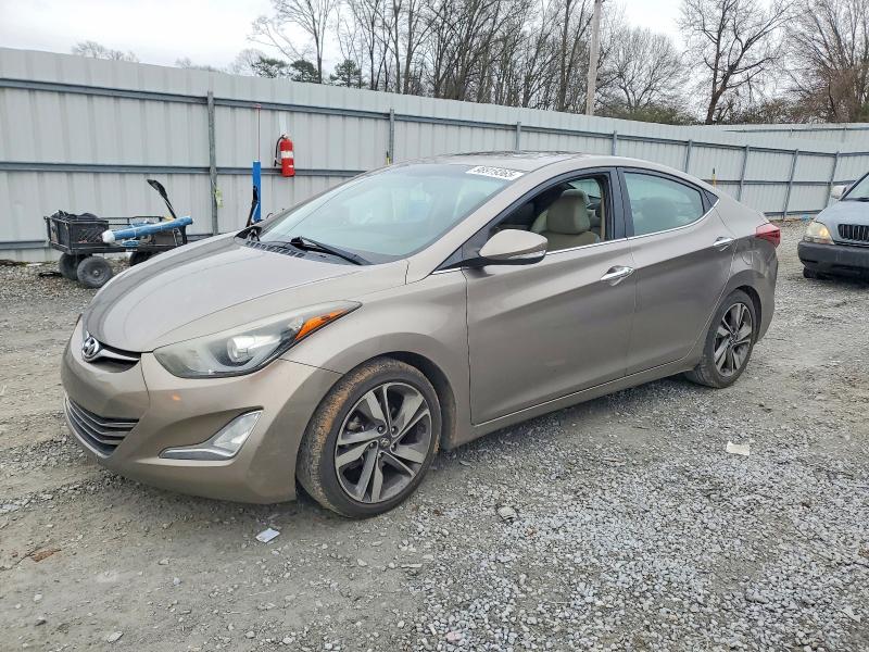 HYUNDAI ELANTRA SE 2014 with VIN 5NPDH4AE0EH509379 - Photo from auction