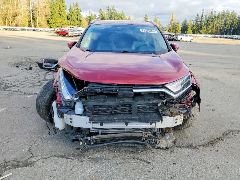 Photo 5 from auction – 2022 HONDA CR-V TOURI with VIN 5J6RT6H98NL031971