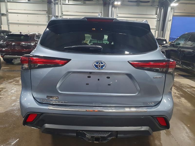Photo 6 from auction – 2022 TOYOTA HIGHLANDER with VIN 5TDHBRCH6NS082534