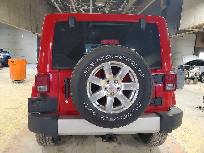 Photo 6 from auction – 2014 JEEP WRANGLER U with VIN 1C4BJWEG0EL299753