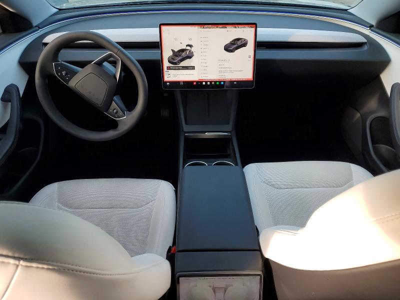 Photo 8 from auction – 2024 TESLA MODEL 3 with VIN 5YJ3E1EAXRF849542
