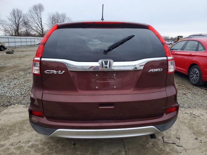 Photo 6 from auction – 2016 HONDA CR-V EX with VIN 5J6RM4H56GL088655