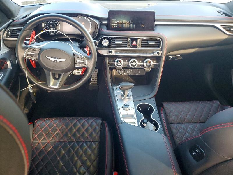 Photo 8 from auction – 2022 GENESIS G70 BASE with VIN KMTG54TE8NU096847
