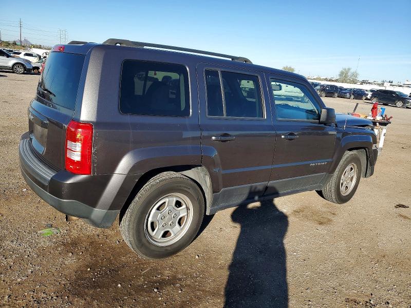 Photo 3 from auction – 2017 JEEP PATRIOT SP with VIN 1C4NJPBA7HD145350
