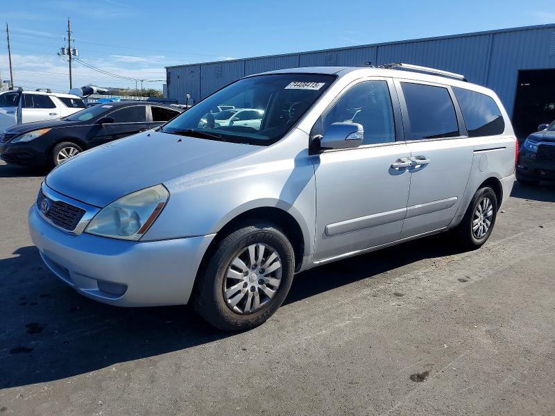 KIA SEDONA 2011 with VIN KNDMG4C7XB6375181 - Photo from auction
