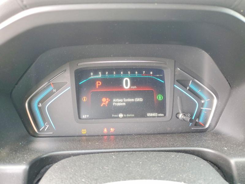 Photo 9 from auction – 2022 HONDA ODYSSEY with VIN 5FNRL6H89NB043403