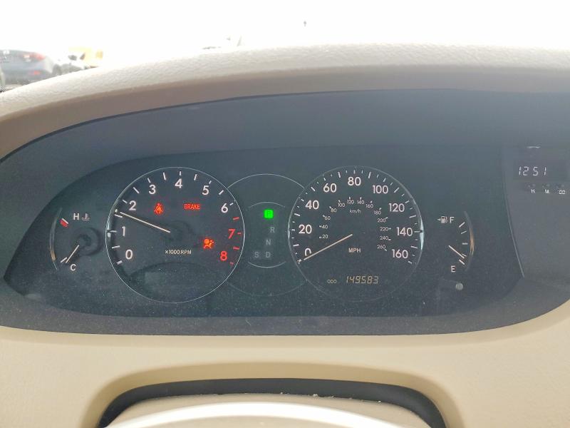 Photo 9 from auction – 2007 TOYOTA AVALON with VIN 4T1BK36B57U190275