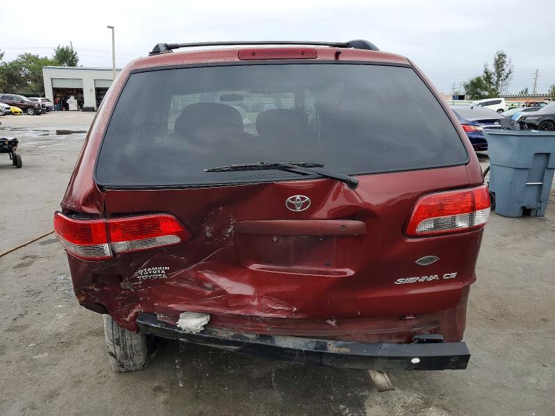 Photo 6 from auction – 2002 TOYOTA SIENNA CE with VIN 4T3ZF19C52U490474