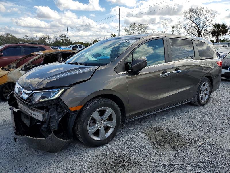 HONDA ODYSSEY EX 2018 with VIN 5FNRL6H72JB084957 - Photo from auction