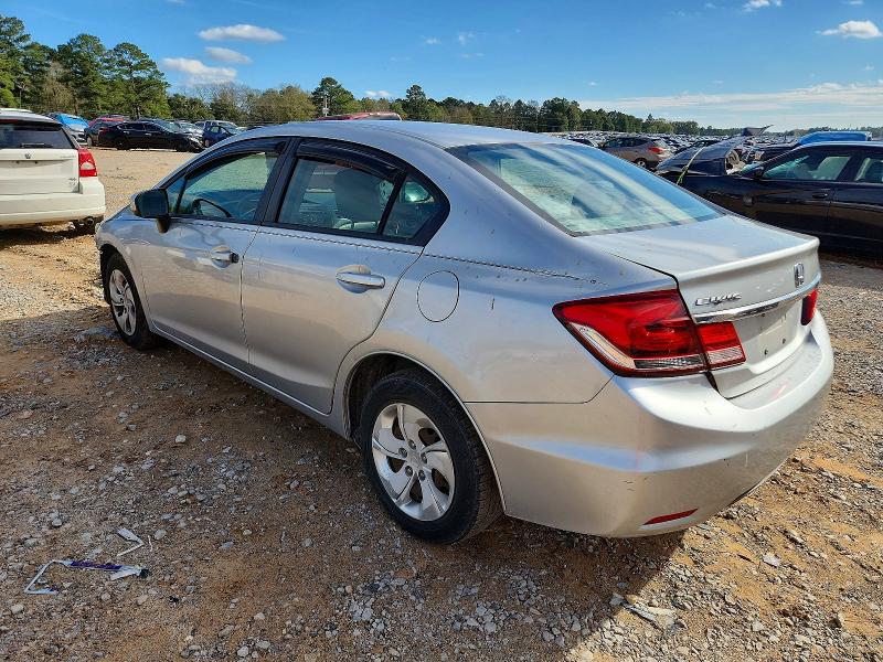 Photo 2 from auction – 2014 HONDA CIVIC with VIN 19XFB2F54EE052992