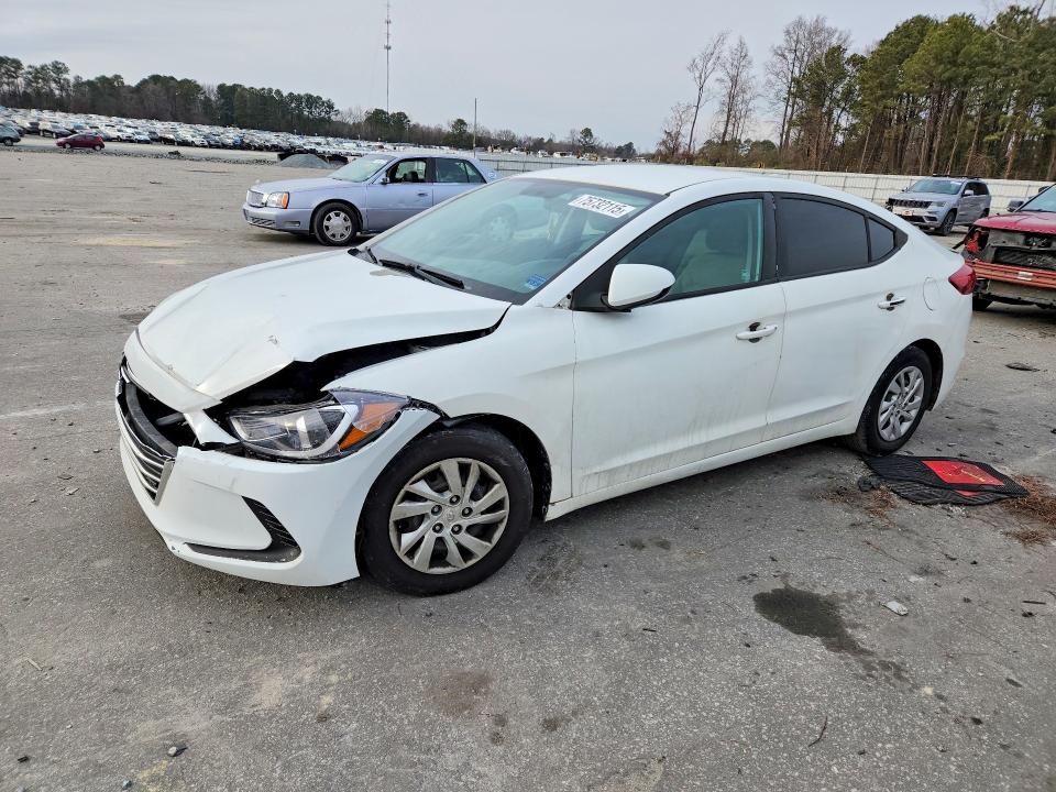 HYUNDAI ELANTRA 2017 with VIN 5NPD74LF7HH088936 - Photo from auction