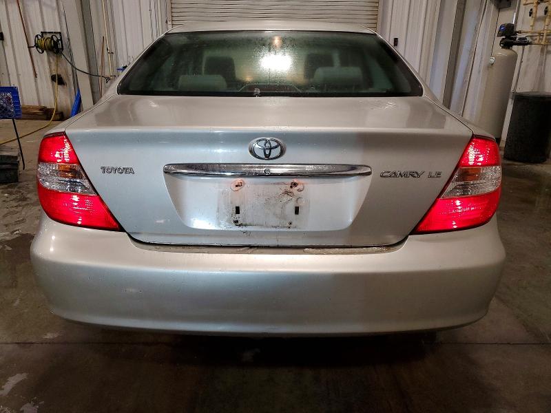 Photo 6 from auction – 2002 TOYOTA CAMRY LE with VIN 4T1BE32K12U033140